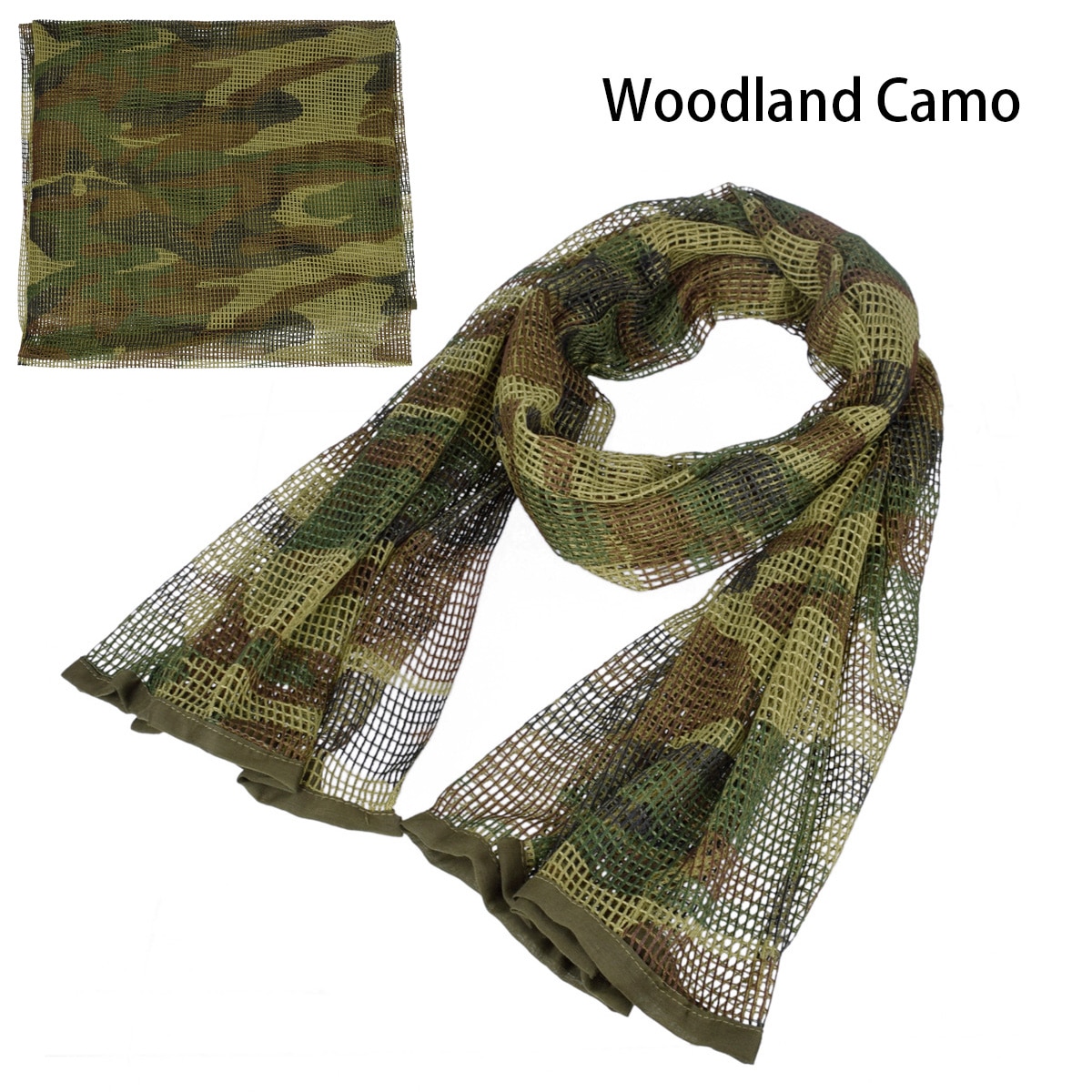 Tactical Mesh Camo Scarf Tactical Mesh Camo Scarf