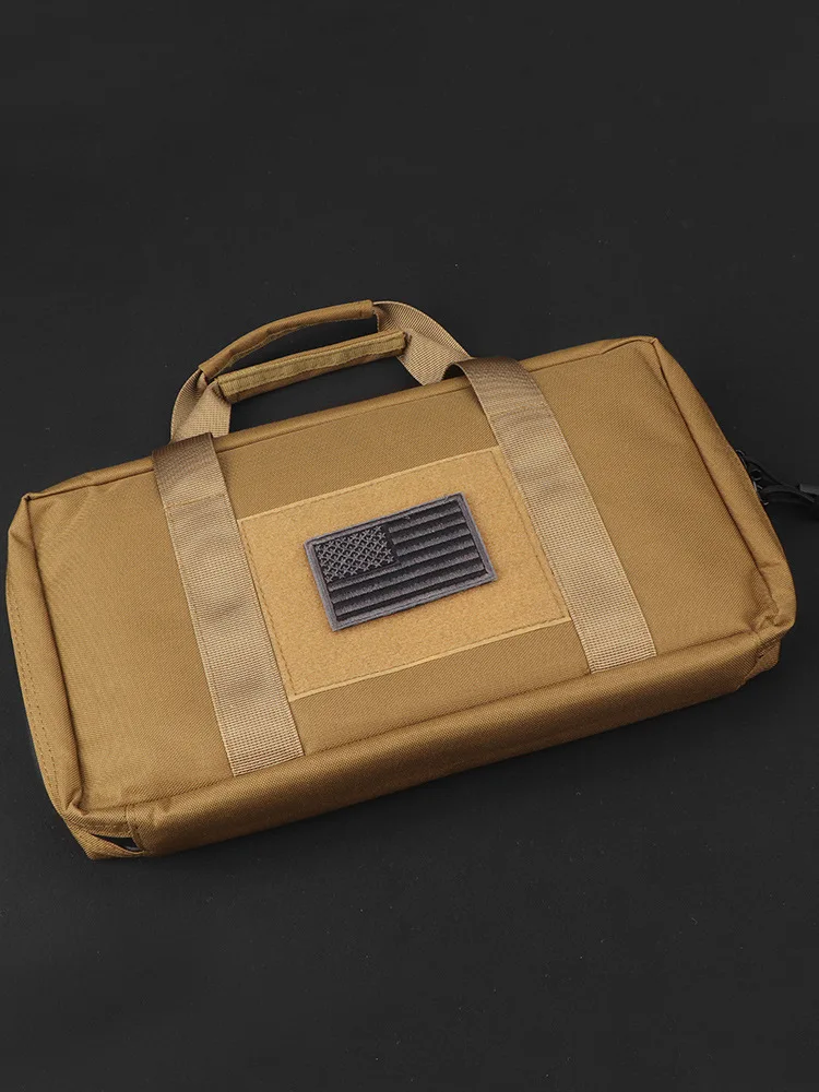 Tactical Molle Pistol Gun Bag Case for Glock 17 Storage Magazine Universal Outdoor Concealed Handgun Pouch