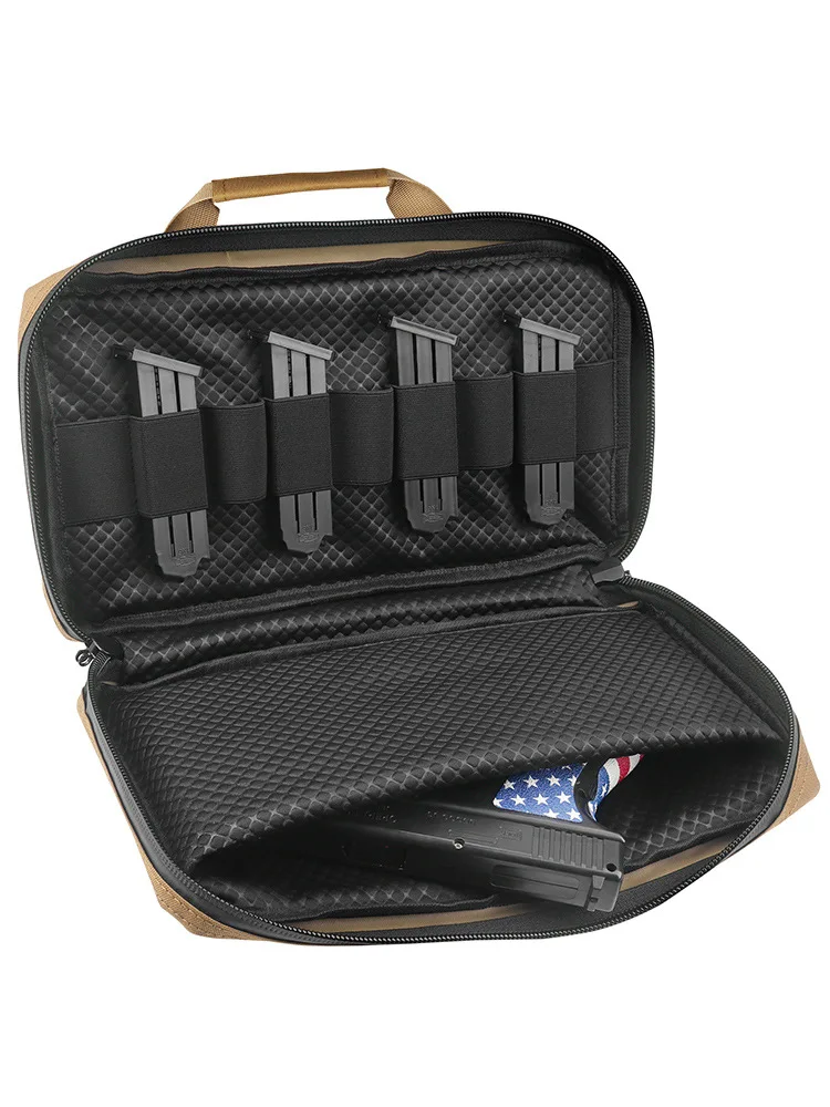 Tactical Molle Pistol Gun Bag Case for Glock 17 Storage Magazine Universal Outdoor Concealed Handgun Pouch