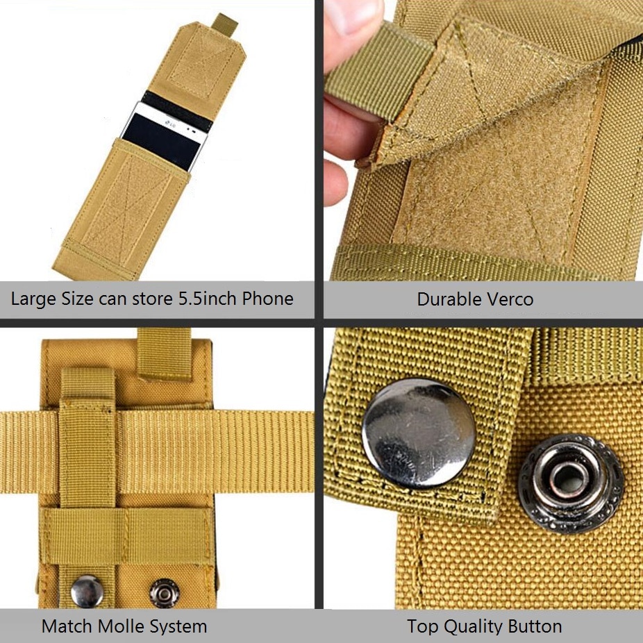 Tactical Pouch Phone Waist Bag