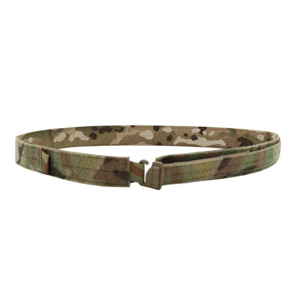Tactical Style Bison Inner Belt G Hook Quick Release Metal Buckle Belt Men's Hunting Paintball Shooting Belt