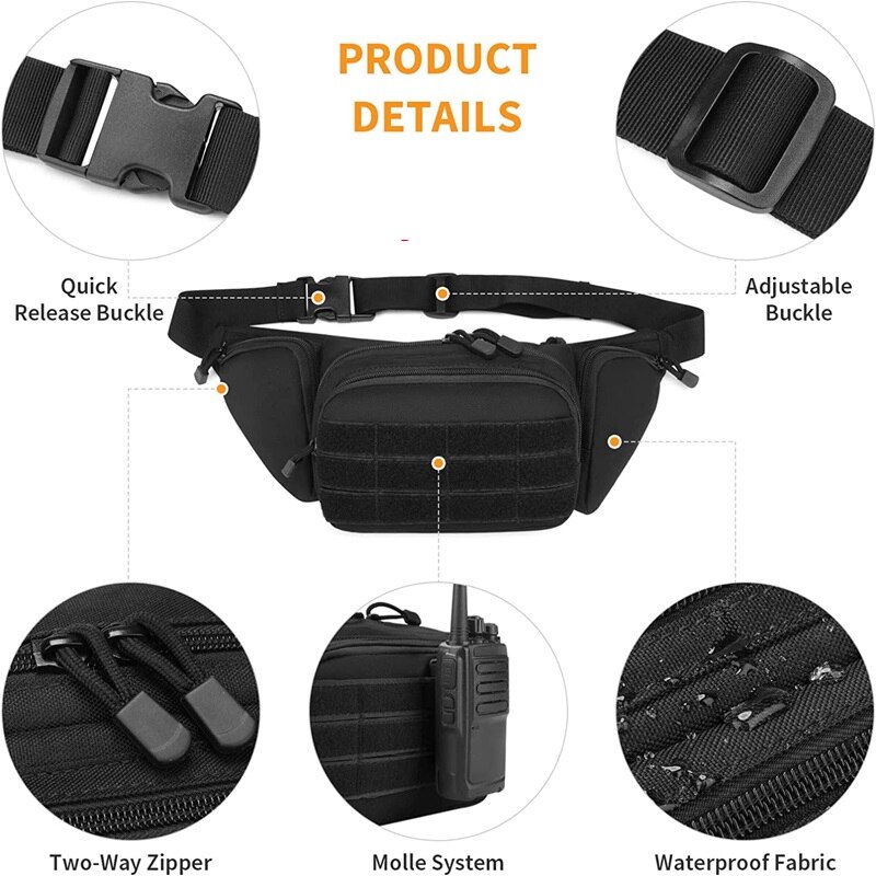 Tactical Waist Pack Nylon Bodypack Hiking Phone Pouch Outdoor Sports Army Military Hunting Climbing Camping Belt Cs Tactical Waist Pack Nylon Bodypack Hiking Phone Pouch Outdoor Sports Army Military Hunting Climbing Camping Belt Cs