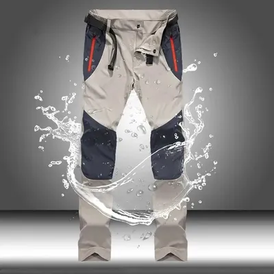 Tactical Waterproof Cargo Pants Men Spring Summer Quick Dry Long Trousers Outdoor Sports Trekking Camping Fishing Pants
