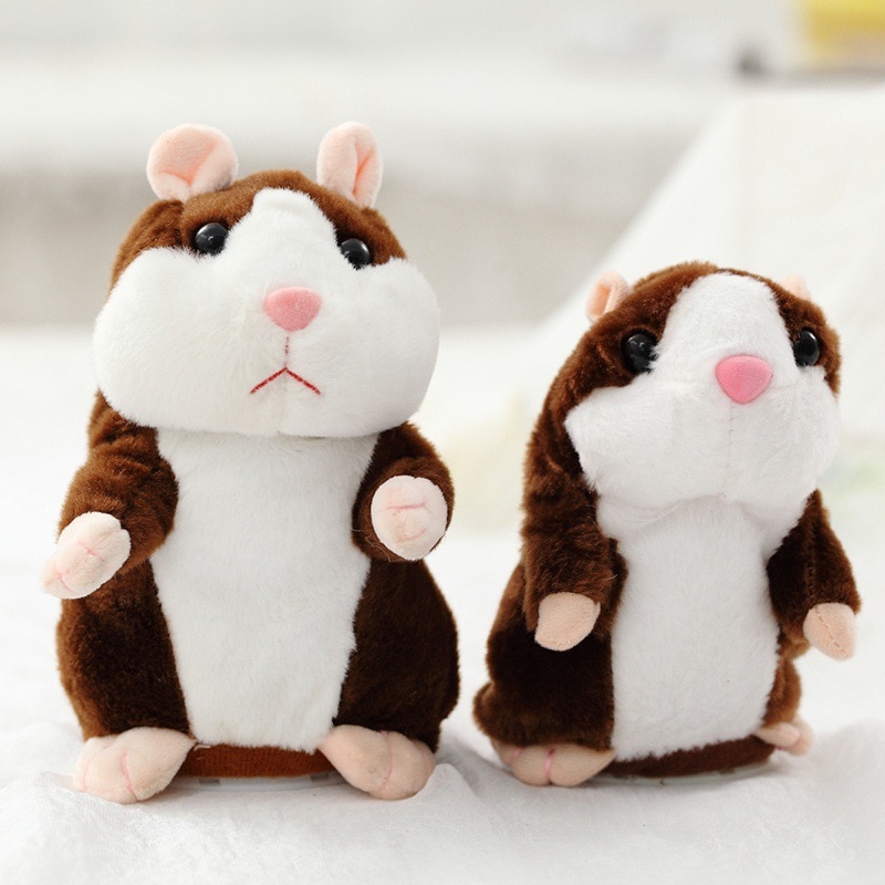 Talking Hamster Toy Cute Plush