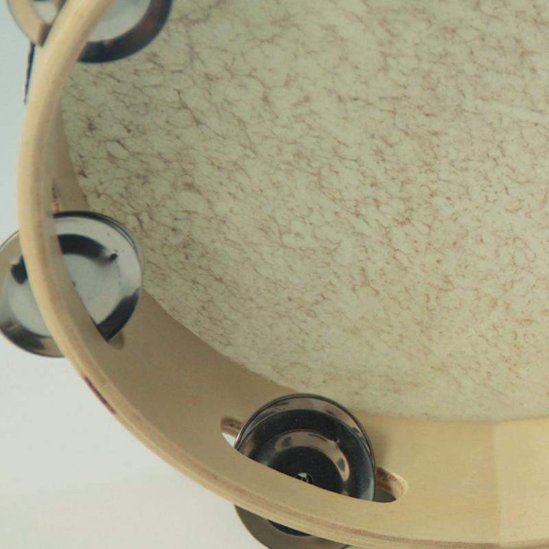 Tambourine Instrument Sheepskin Cover Tambourine Instrument Sheepskin Cover
