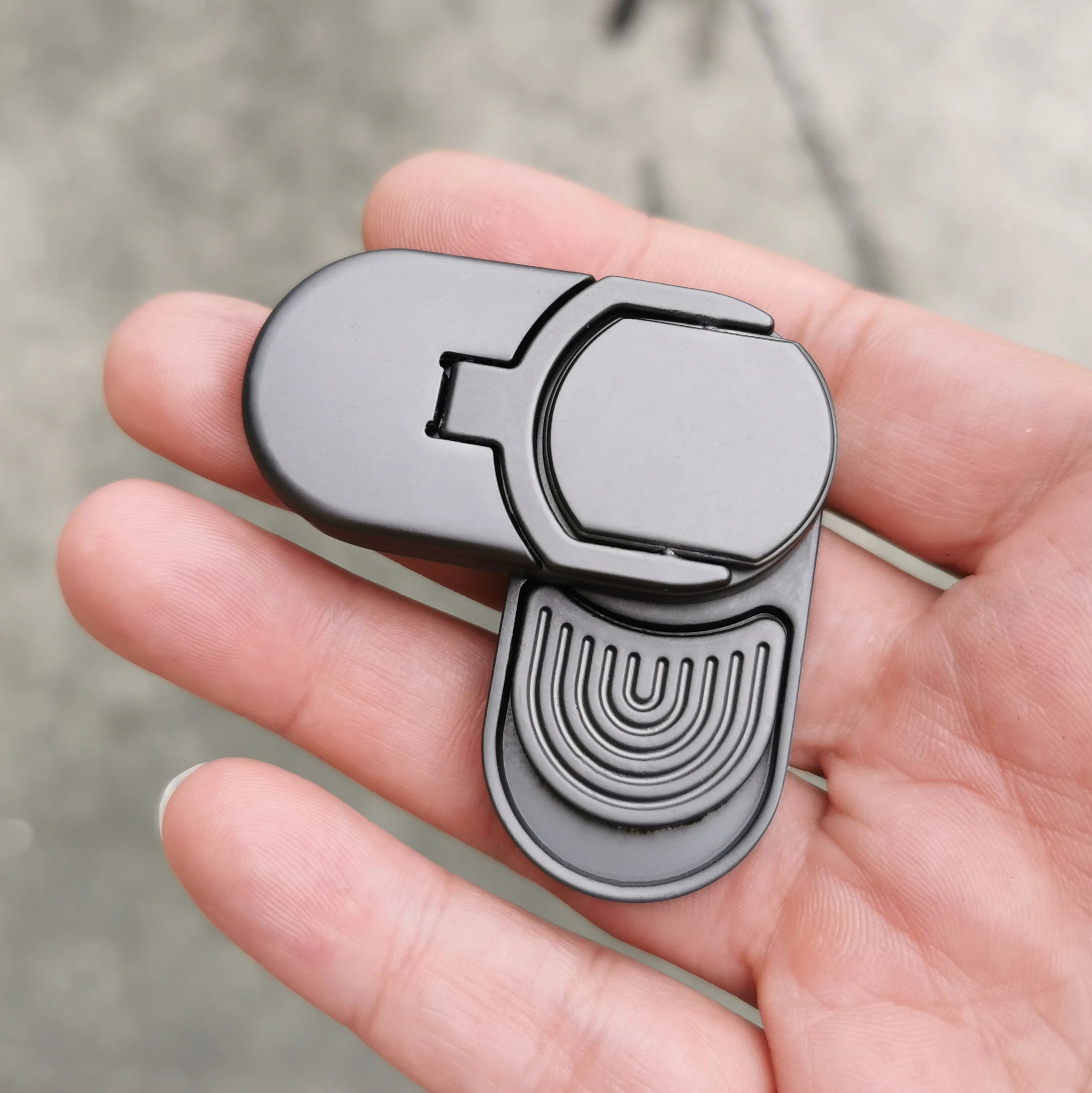 Target Push Slider Fidget Slider Toy Adult Metal Fidget Toy Finger Push Spin Coins Decompression Toys EDC Haptic Slider