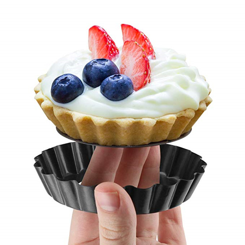 Tart Pan Metal Baking Mold (6pcs) Tart Pan Metal Baking Mold (6pcs)