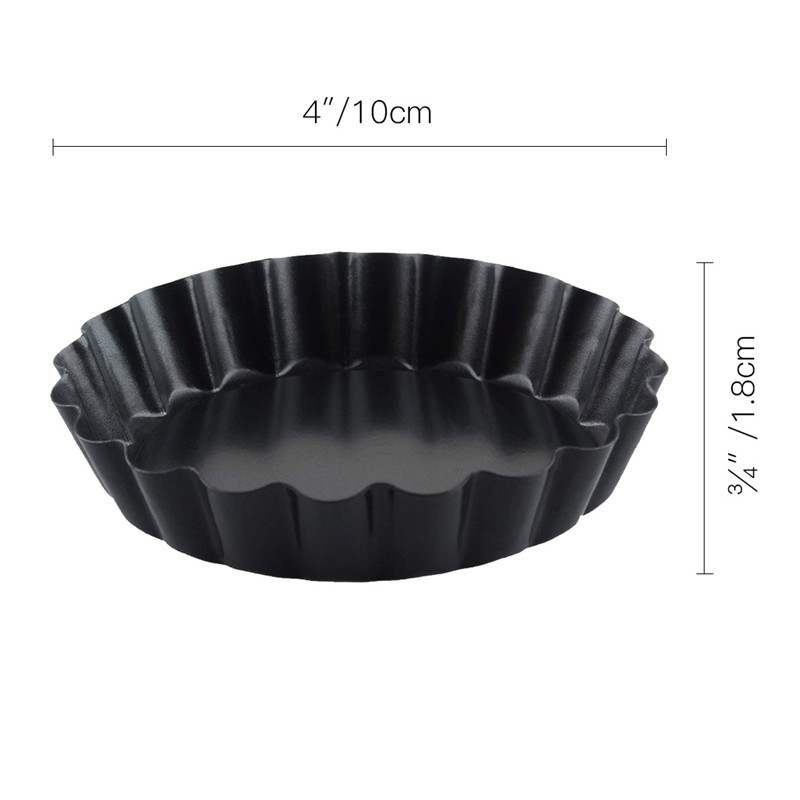 Tart Pan Metal Baking Mold (6pcs) Tart Pan Metal Baking Mold (6pcs)
