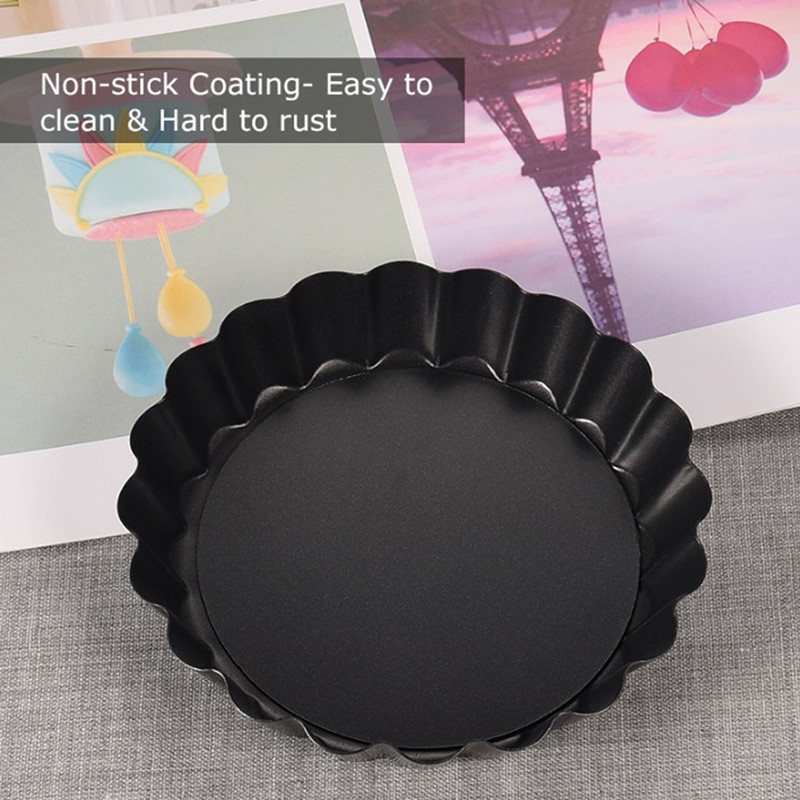 Tart Pan Metal Baking Mold (6pcs) Tart Pan Metal Baking Mold (6pcs)