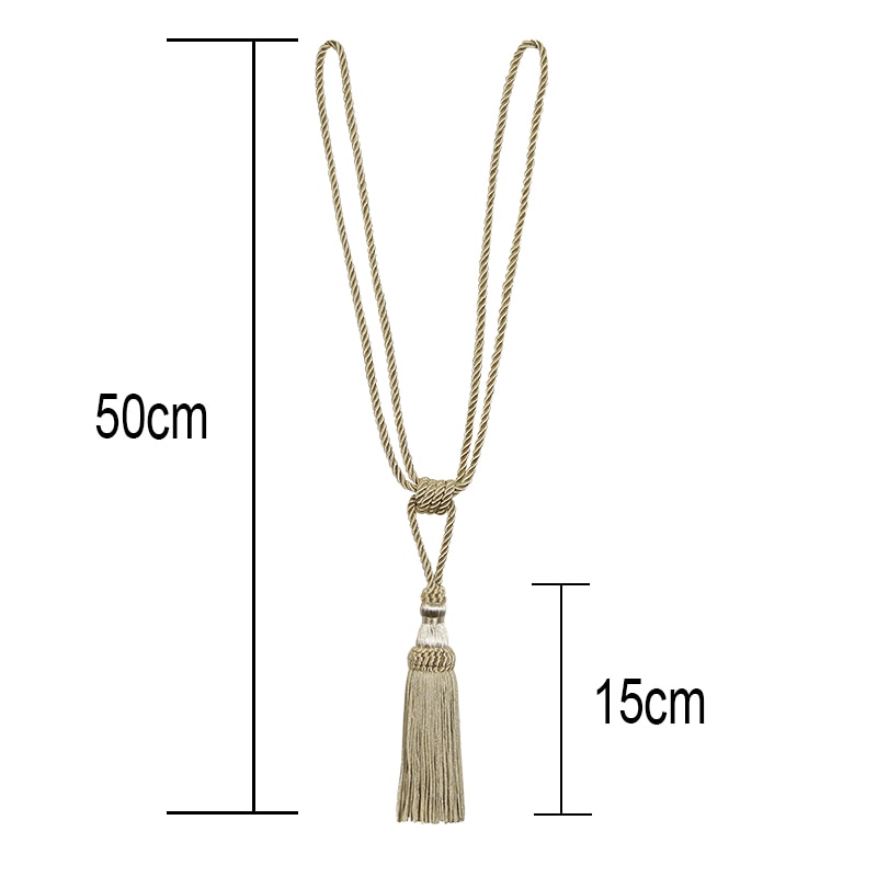 Tassel Curtain Tie Back Rope Strap