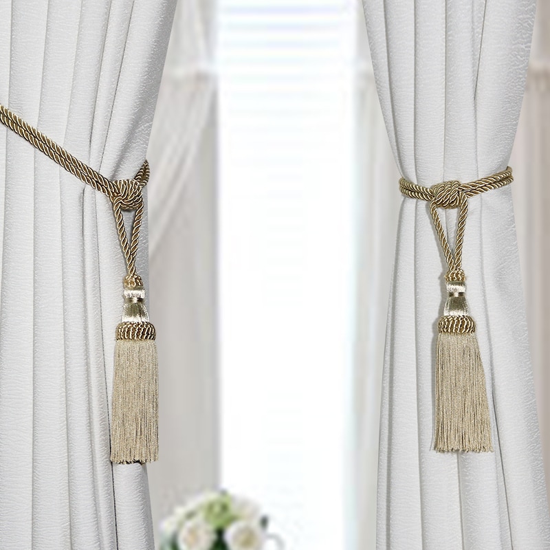 Tassel Curtain Tie Back Rope Strap