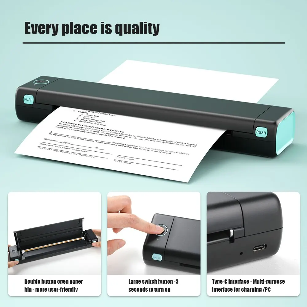 Tattoo Printer Thermal Template Machine Wireless Bluetooth Professional A4 Paper Printer Compatible With Android Ios Tattoo Printer Thermal Template Machine Wireless Bluetooth Professional A4 Paper Printer Compatible With Android Ios
