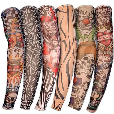 Tattoo Sun Protection Sleeve Arm Warmer Tattoo Sun Protection Sleeve Arm Warmer