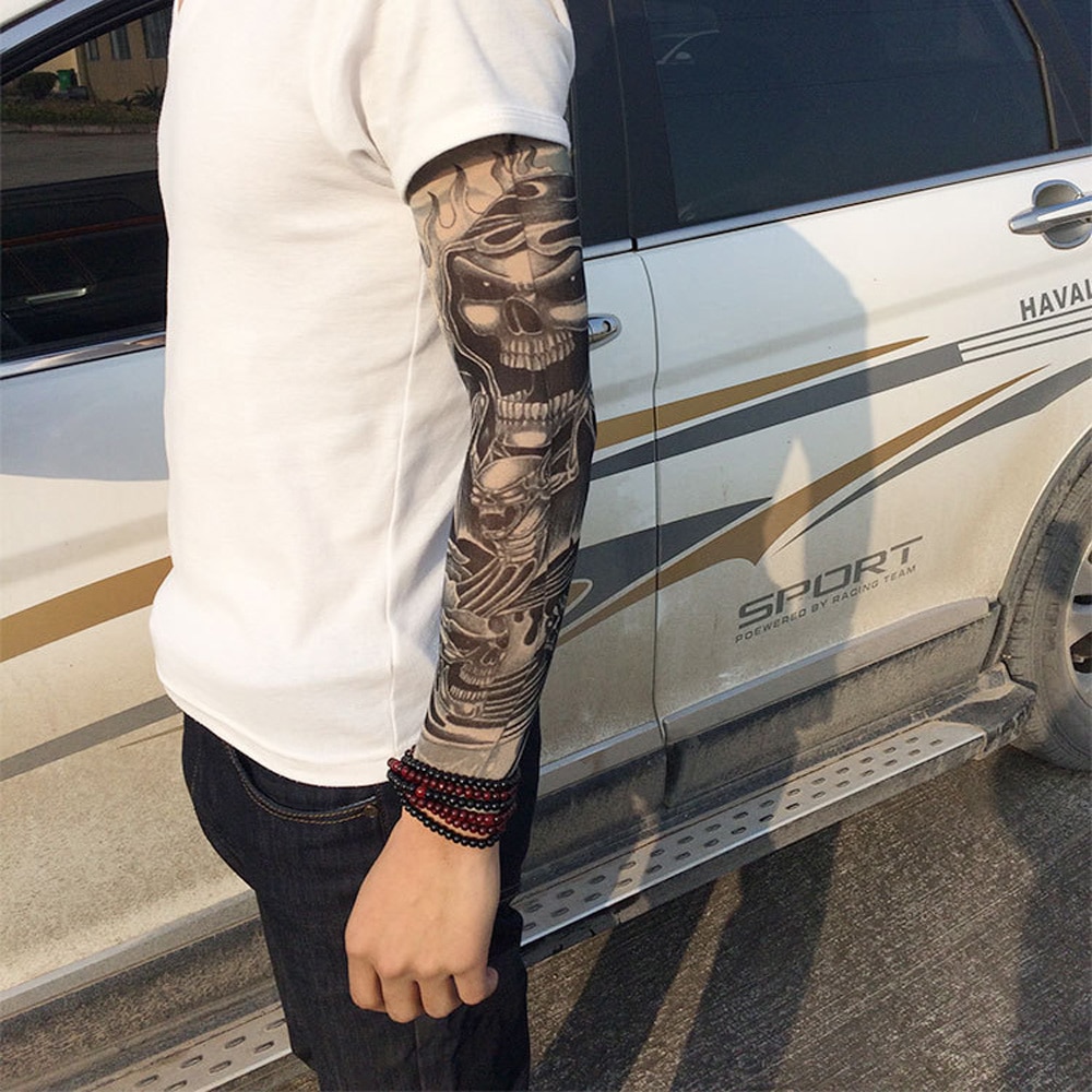 Tattoo Sun Protection Sleeve Arm Warmer Tattoo Sun Protection Sleeve Arm Warmer