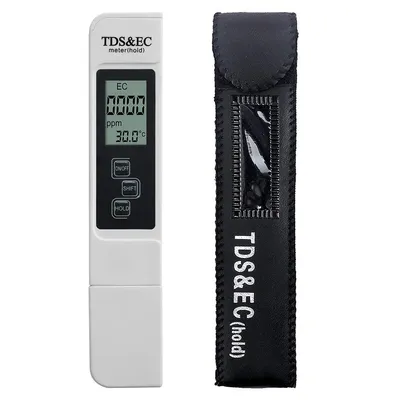 TDS, EC, and Temperature Digital Water Tester
