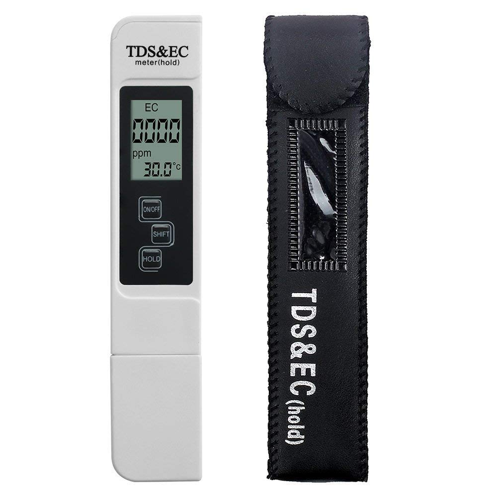 TDS, EC, and Temperature Digital Water Tester