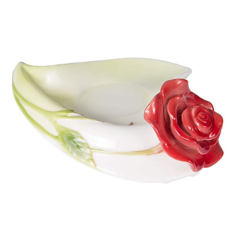 Tea Cup And Saucer Creative Flower Shape