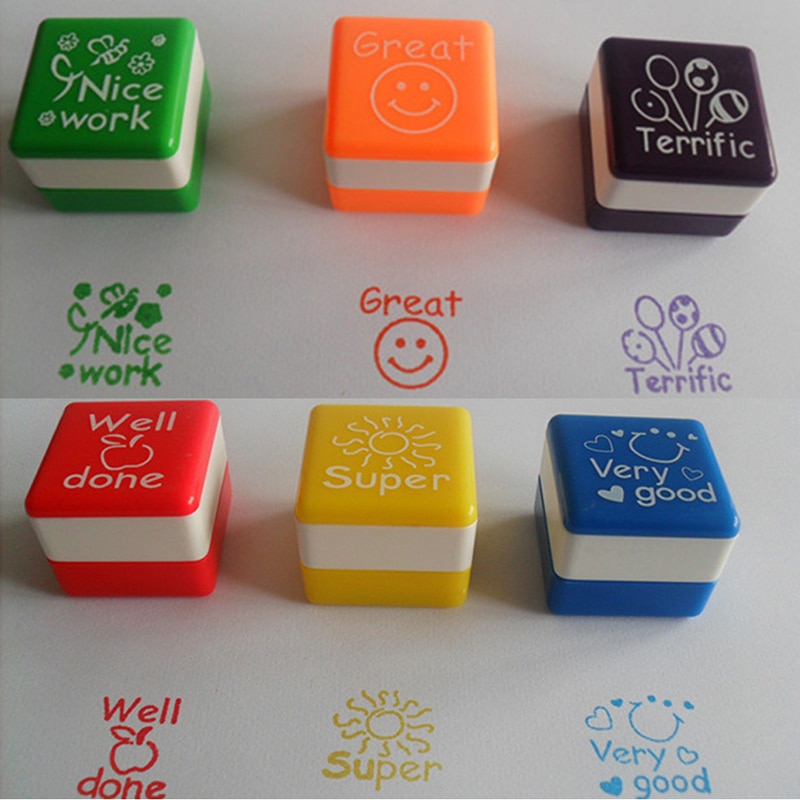 Teacher Stamps 6PC Set Teacher Stamps 6PC Set