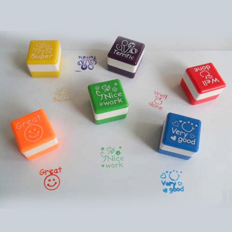 Teacher Stamps 6PC Set Teacher Stamps 6PC Set