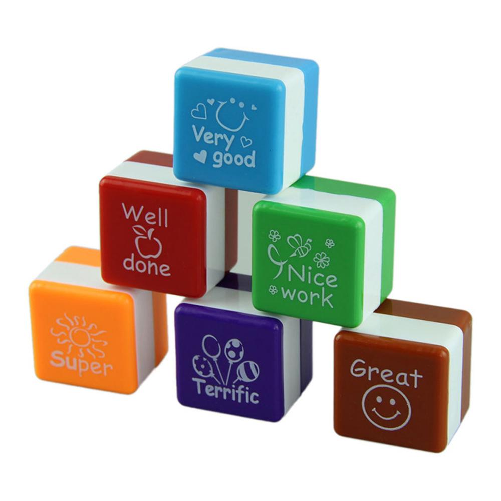 Teacher Stamps Set Reward Seals (6 Pcs) Teacher Stamps Set Reward Seals (6 Pcs)