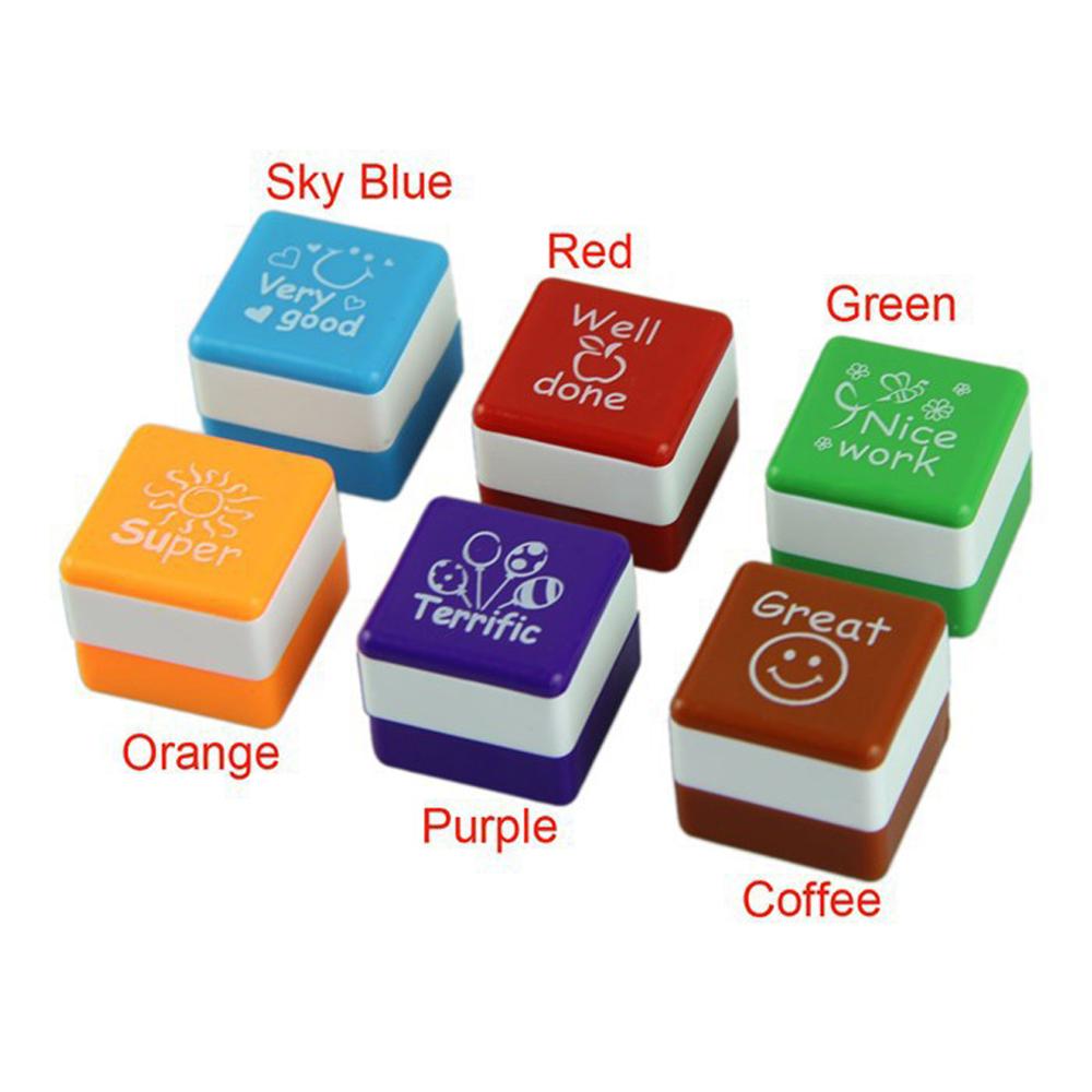 Teacher Stamps Set Reward Seals (6 Pcs) Teacher Stamps Set Reward Seals (6 Pcs)