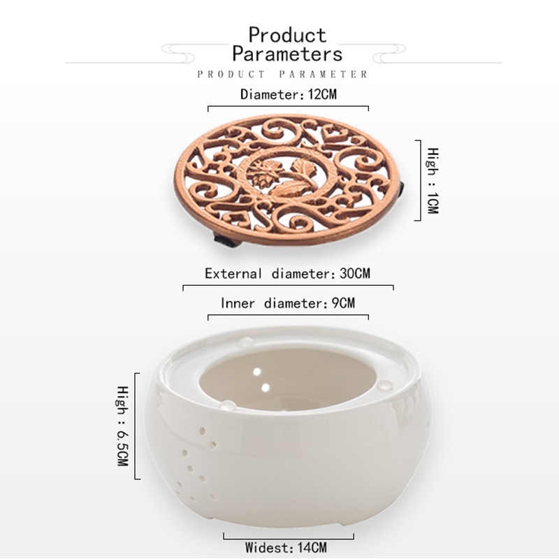 Teapot Warmer Ceramic Candle Heater Teapot Warmer Ceramic Candle Heater