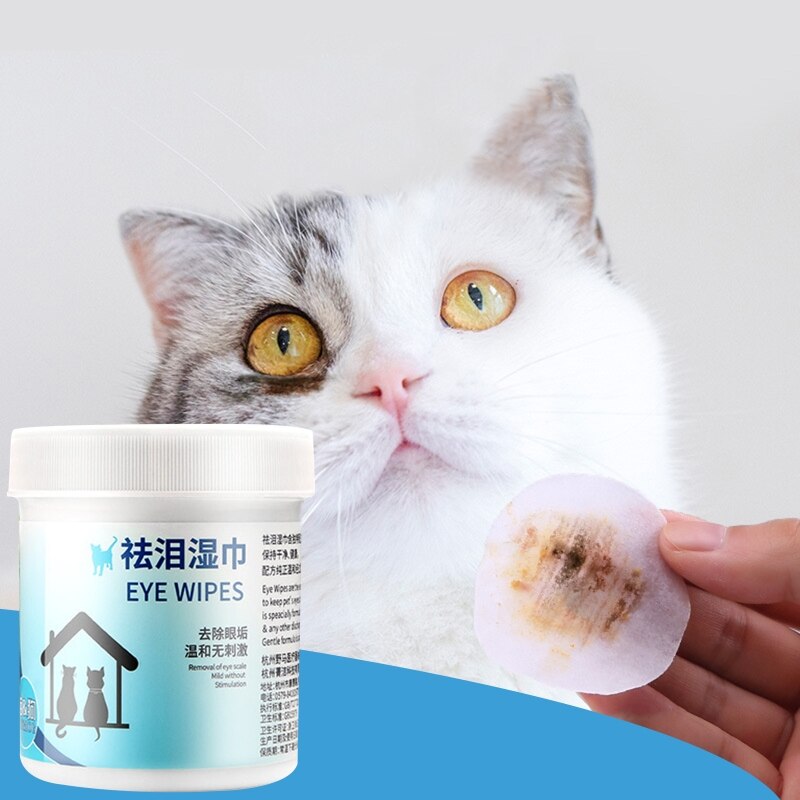 Tear Stain Cat Eye Wipes (100pcs)