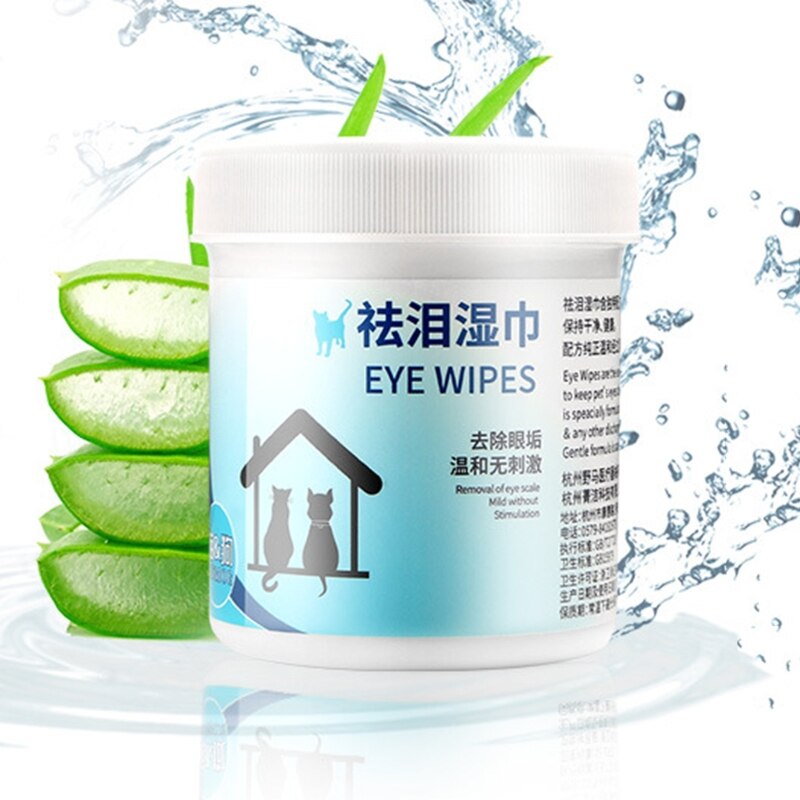 Tear Stain Cat Eye Wipes (100pcs) Tear Stain Cat Eye Wipes (100pcs)