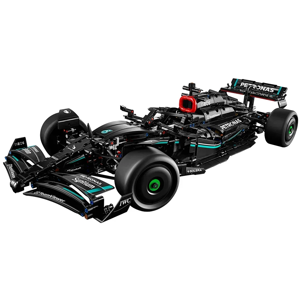 Technical 1:8 1642PCS Compatible 42171 Performances Building Blocks Super Race Car Assembly MOC Brick Model DIY