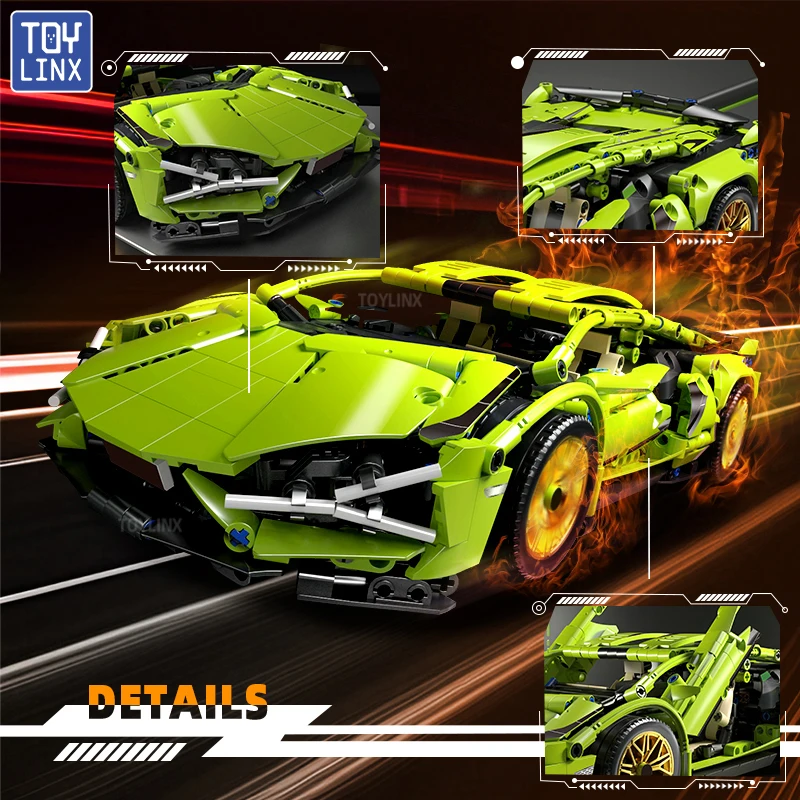 Technical Building Blocks Racing Sport Car Speed Vehicle Model City Mechanical Super Bricks Puzzle Toys Adult Gift Technical Building Blocks Racing Sport Car Speed Vehicle Model City Mechanical Super Bricks Puzzle Toys Adult Gift