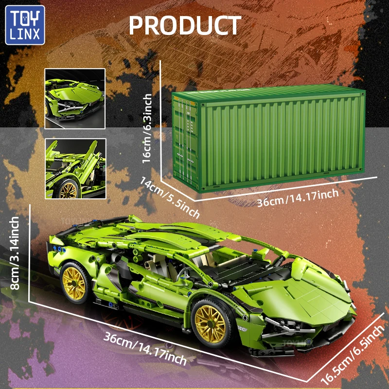 Technical Building Blocks Racing Sport Car Speed Vehicle Model City Mechanical Super Bricks Puzzle Toys Adult Gift Technical Building Blocks Racing Sport Car Speed Vehicle Model City Mechanical Super Bricks Puzzle Toys Adult Gift