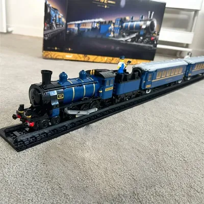 Technical City Trains The Orient Express Train Building Blocks Anniversary Luxury Train Brick Model Festival Party Gifts Technical City Trains The Orient Express Train Building Blocks Anniversary Luxury Train Brick Model Festival Party Gifts