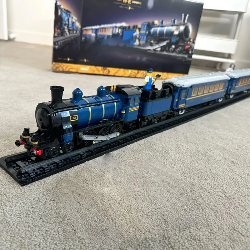 Technical City Trains The Orient Express Train Building Blocks Anniversary Luxury Train Brick Model Festival Party Gifts Technical City Trains The Orient Express Train Building Blocks Anniversary Luxury Train Brick Model Festival Party Gifts