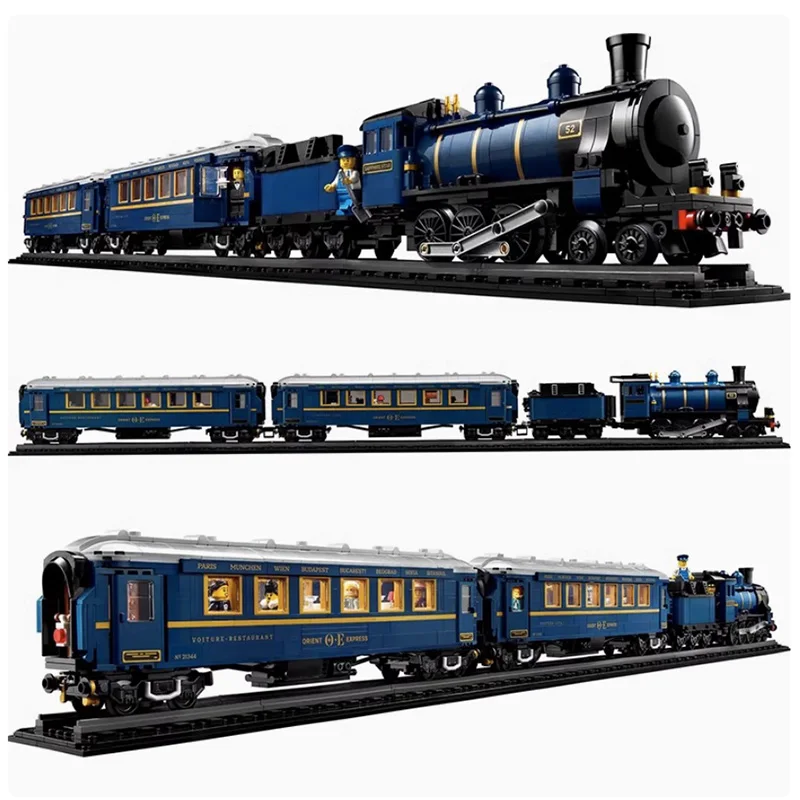 Technical City Trains The Orient Express Train Building Blocks Anniversary Luxury Train Brick Model Festival Party Gifts Technical City Trains The Orient Express Train Building Blocks Anniversary Luxury Train Brick Model Festival Party Gifts