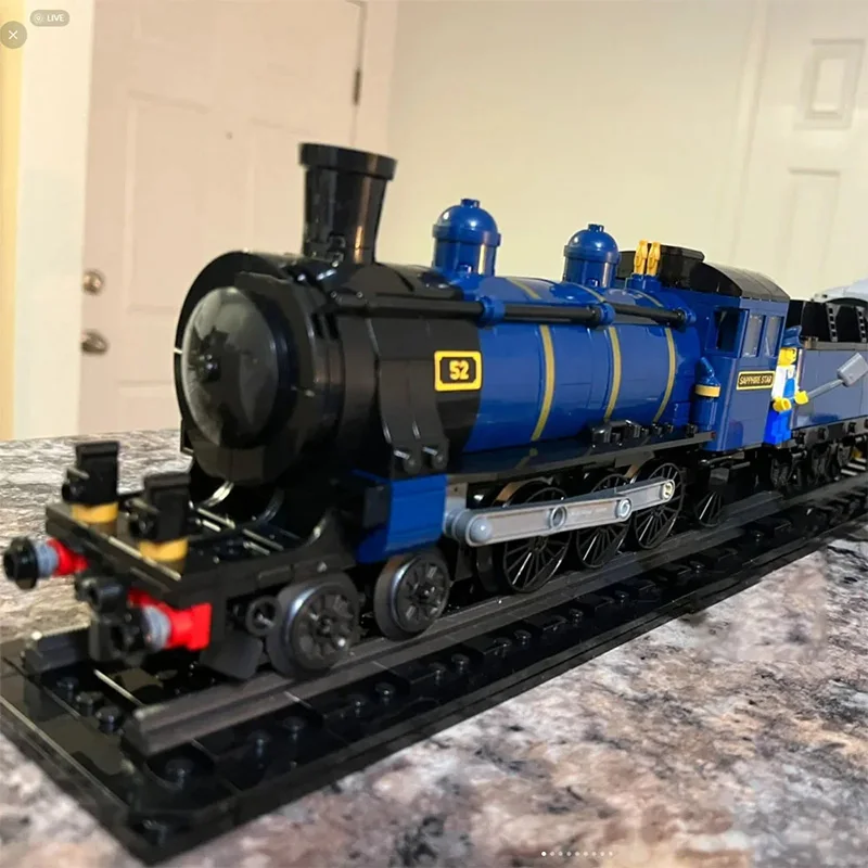 Technical City Trains The Orient Express Train Building Blocks Anniversary Luxury Train Brick Model Festival Party Gifts Technical City Trains The Orient Express Train Building Blocks Anniversary Luxury Train Brick Model Festival Party Gifts