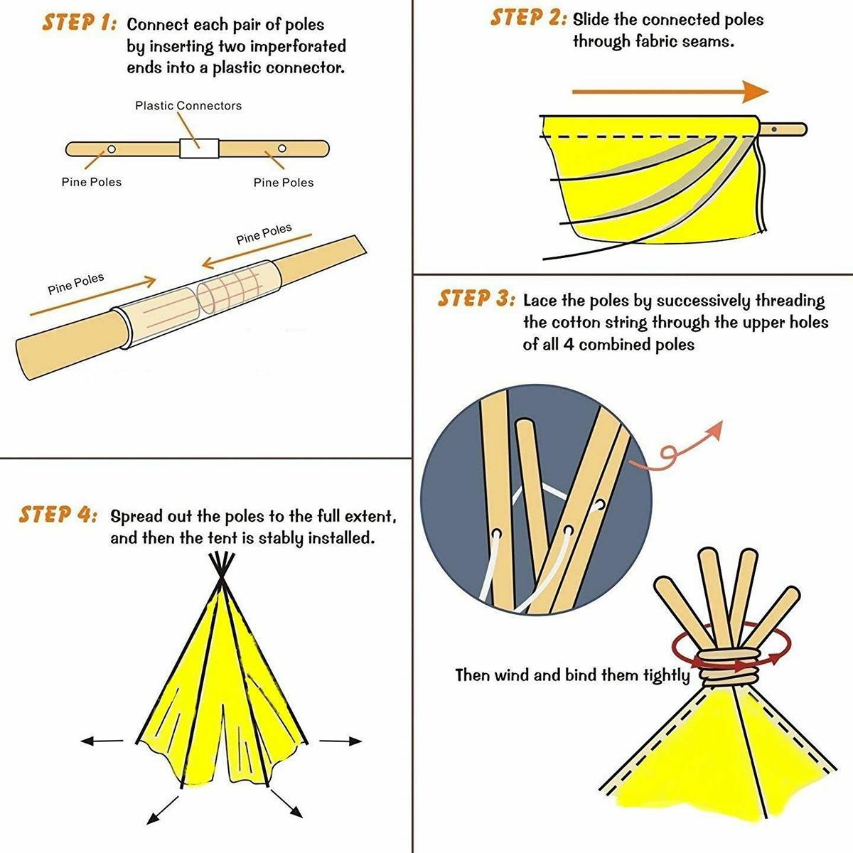 Teepee Tent For Kids Wigwam Teepee Tent For Kids Wigwam