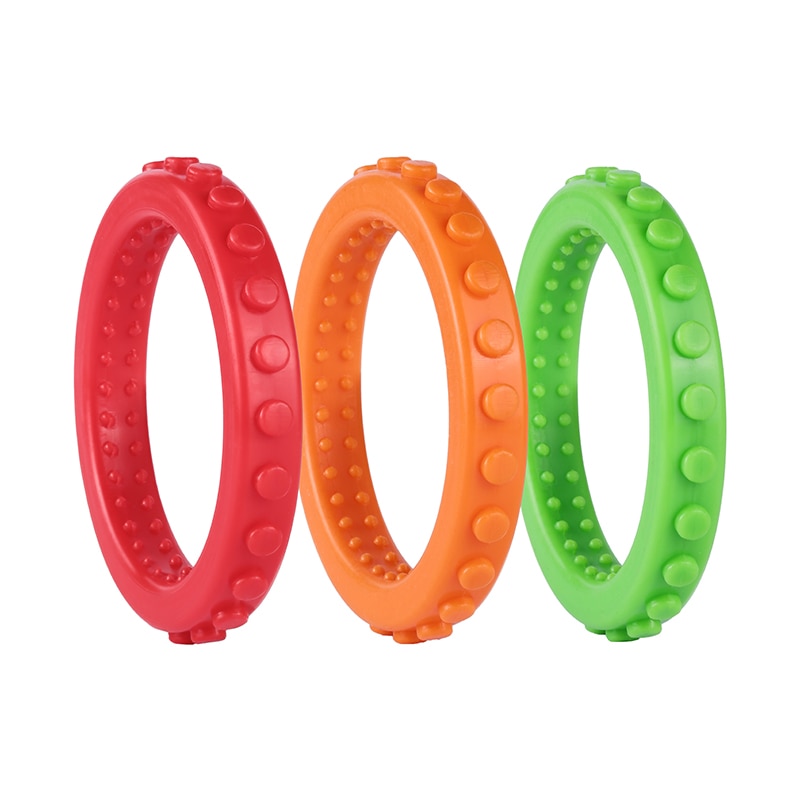 Teething Bracelets Kids Silicone Teethers (3Pcs) Teething Bracelets Kids Silicone Teethers (3Pcs)