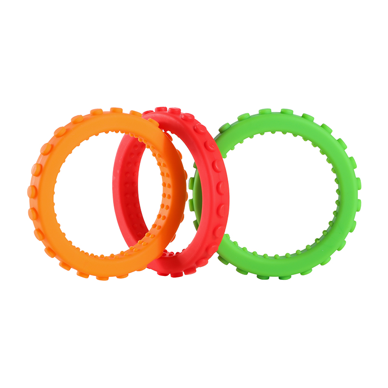 Teething Bracelets Kids Silicone Teethers (3Pcs) Teething Bracelets Kids Silicone Teethers (3Pcs)