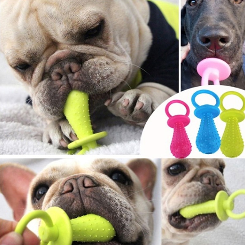 Teething Dog Pacifier Toy