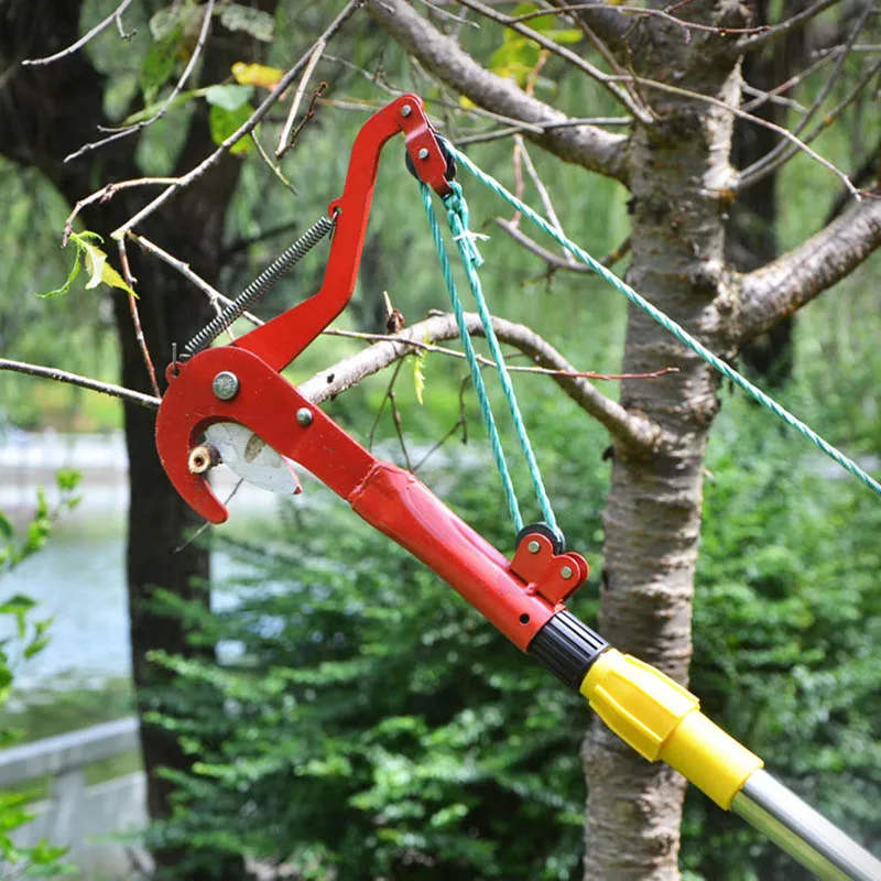 Telescopic High-altitude Scissors Fruit Picker High-altitude Cutting Branches High-altitude Pruning Branches Garden