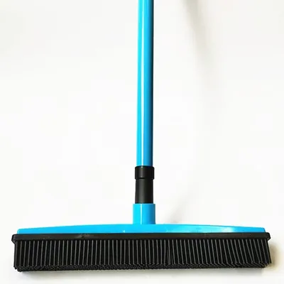 Telescopic Magic Silicone Dog Hair Broom