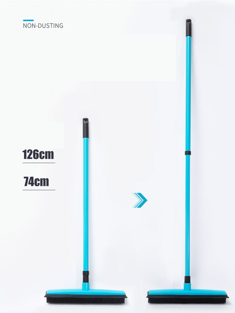 Telescopic Rubber Sweeping Brush