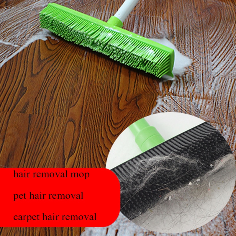 Telescopic Rubber Sweeping Brush