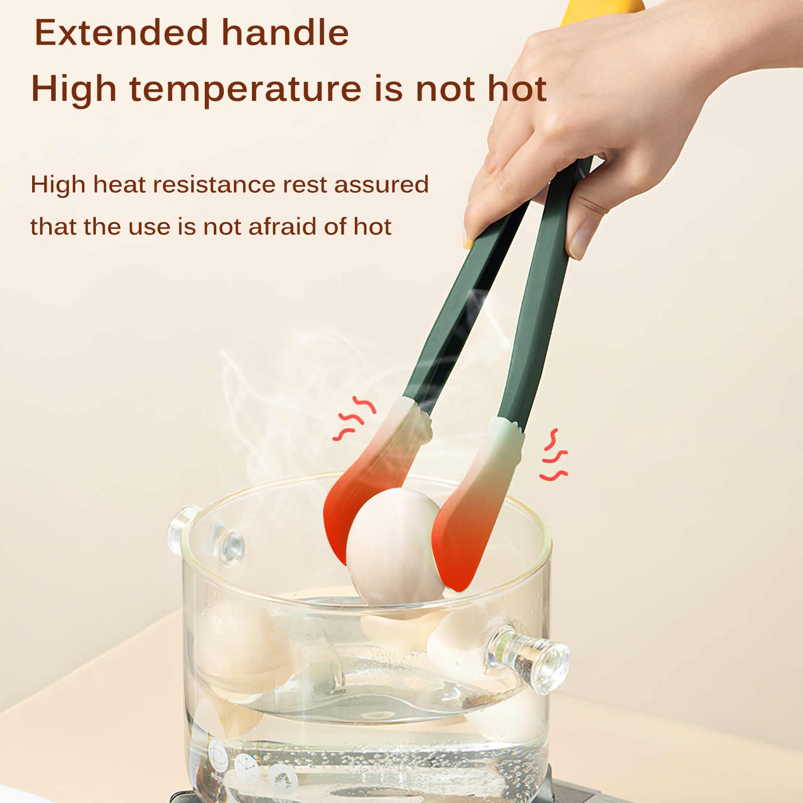 Telescopic Silicone Tongs for Cooking Telescopic Silicone Tongs for Cooking