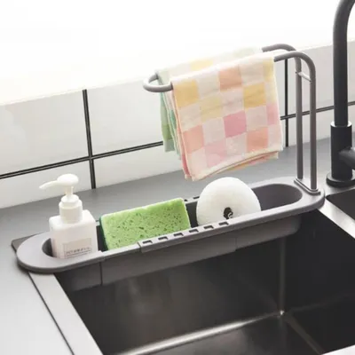 Telescopic Sink Shelf Kitchen Organizer Telescopic Sink Shelf Kitchen Organizer