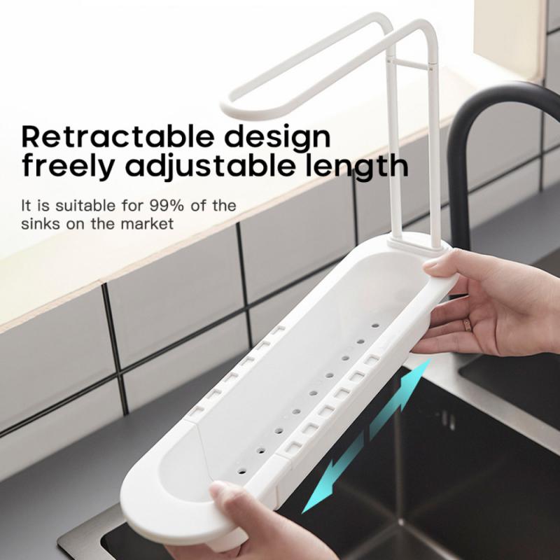 Telescopic Sink Shelf Kitchen Organizer Telescopic Sink Shelf Kitchen Organizer