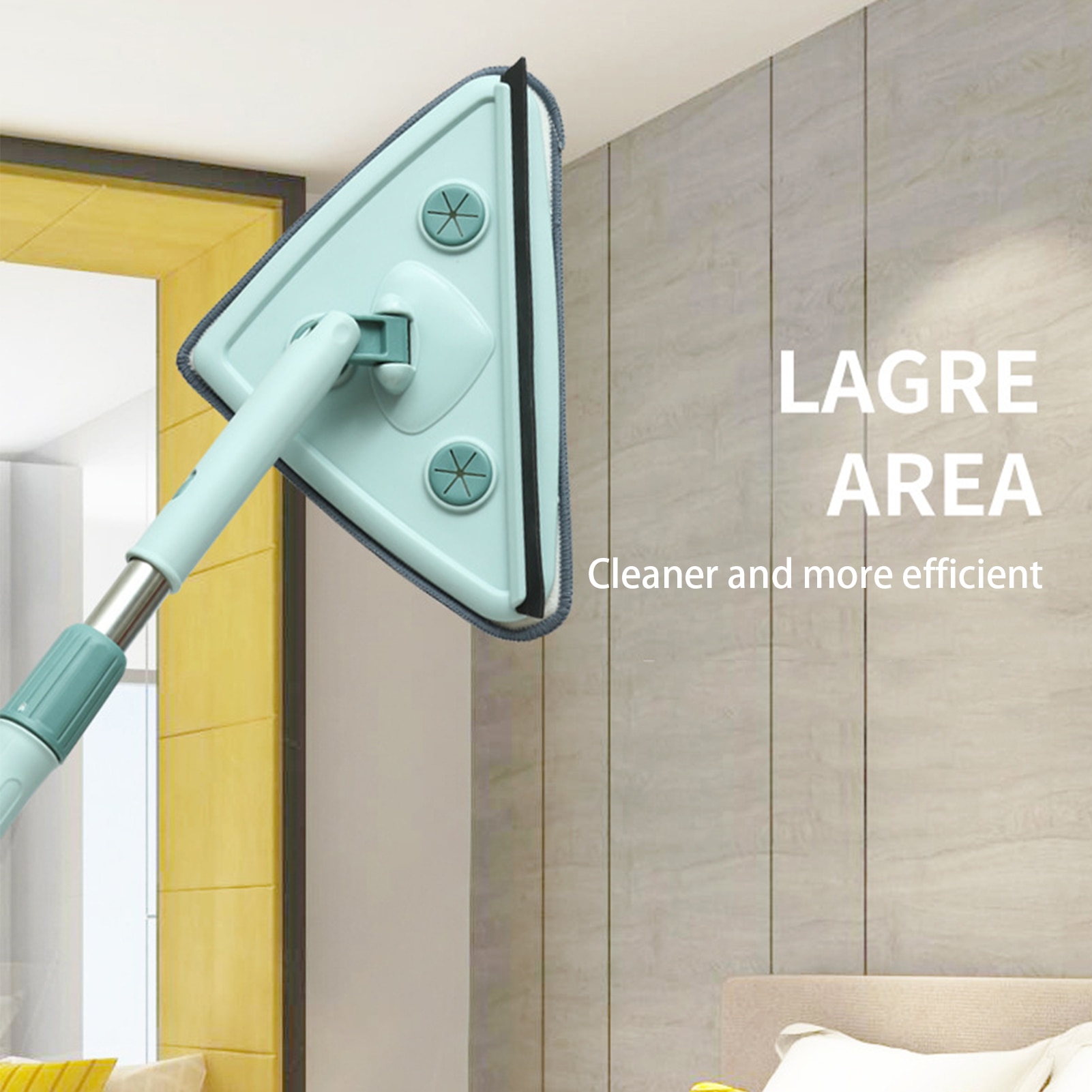 Telescopic Triangle Cleaning Mop