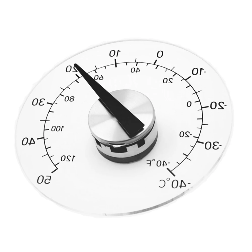Temperature Mesurement Tester Meter Display Temperature Humidity Meter Waterproof Clear Outdoor Window Thermometer