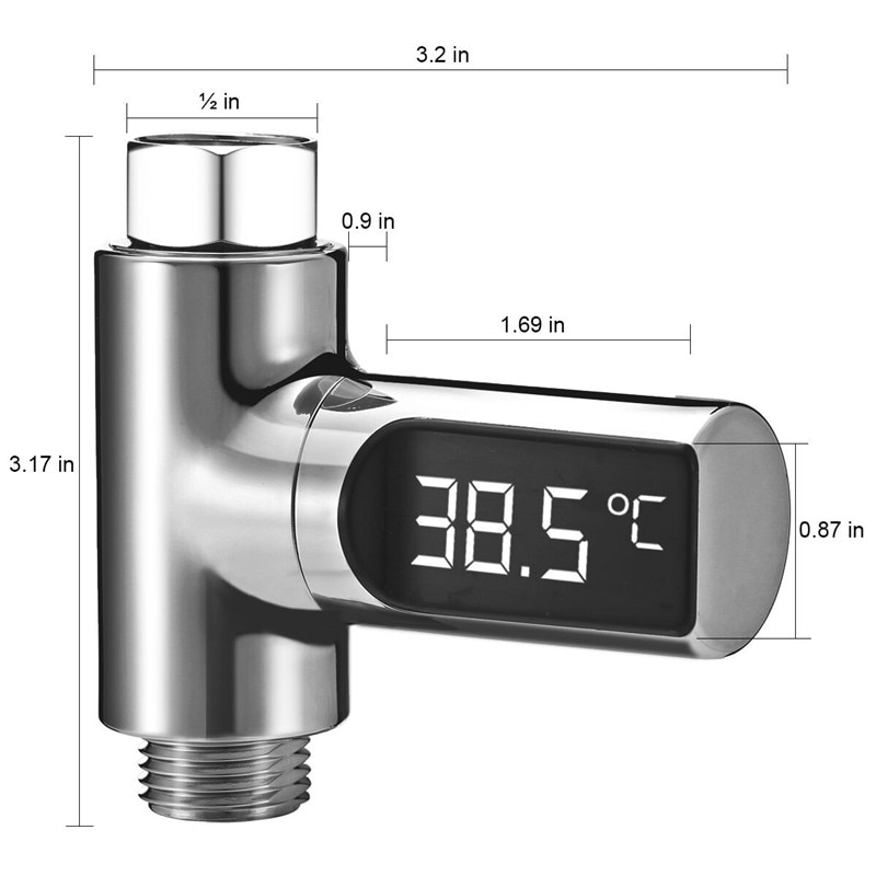 Temperature Monitor for Water Shower Temperature Monitor for Water Shower