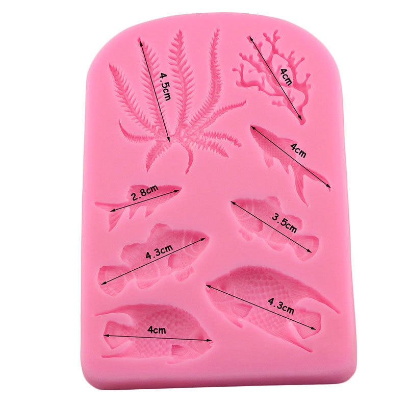Temperature Resistant Fish Silicone Mold Temperature Resistant Fish Silicone Mold